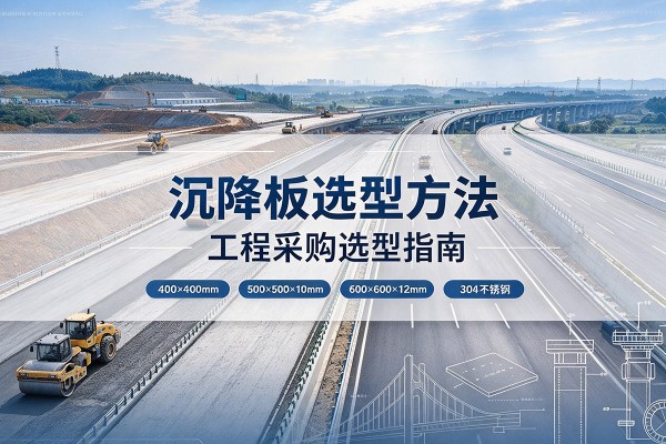 通化沉降板选择方法