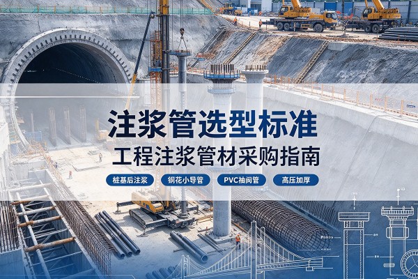 通化注浆管选型标准