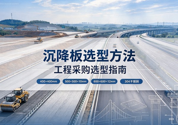 通化沉降板选择方法